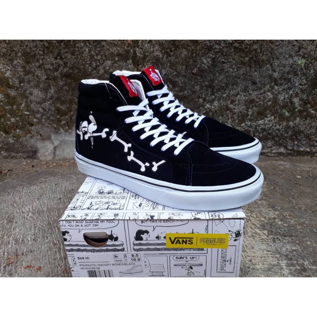 vans sk8 hi snoopy