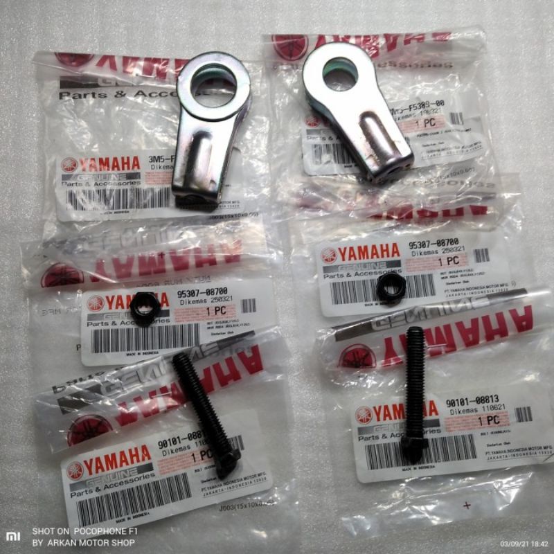 ANTING STELAN RANTAI SET KIRI KANAN RX KING ORI YGP RXKING RX-KING SETELAN RANTE SWING ARM AREM