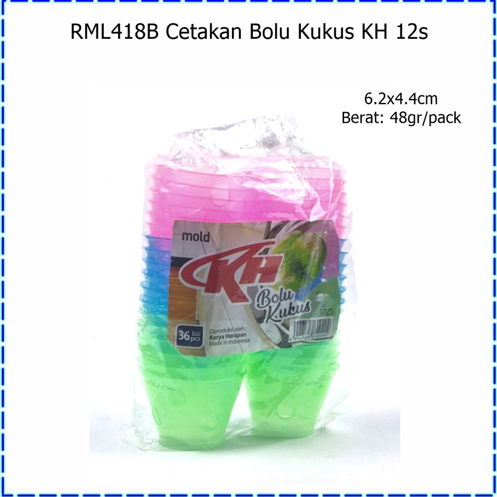 RML418B Cetakan Bolu Kukus KH 12s