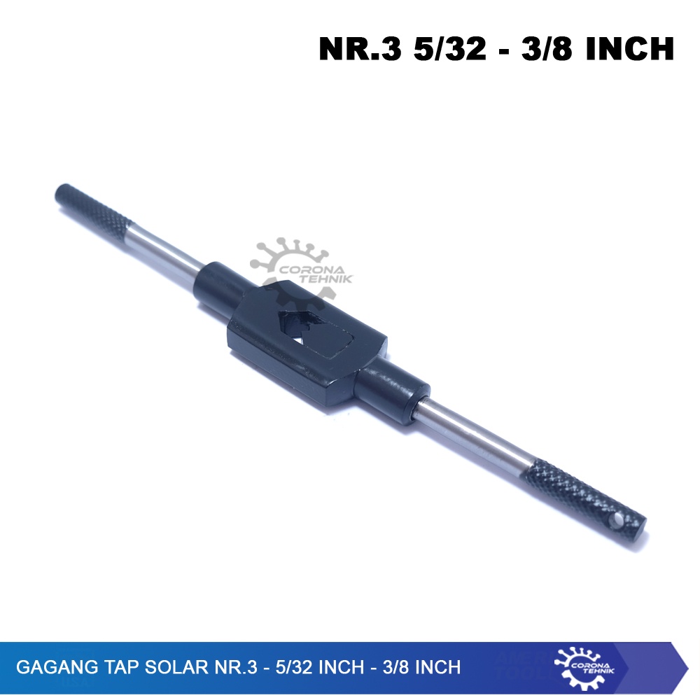 Nr.3 - Gagang Tap Solar - 5/32 Inch - 3/8 Inch (M3-M10)