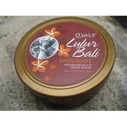 100 gr / lulur bali ovale / ovale body scrub bali / ovale lulur bali chocolate 100 gr