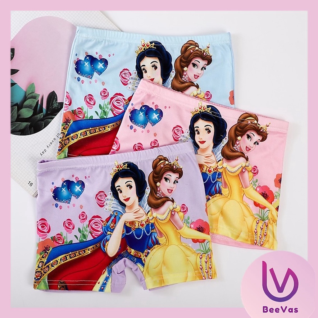 BV.ID CP853 CELANA PENDEK BOXER ANAK PEREMPUAN - CELANA SHORT ANAK - CELANA PENDEK MOTIF KARTUN PRINCESS COD