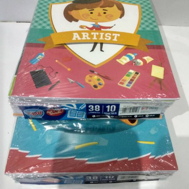 

Terlaris buku tulis bergaris sinar dunia isi 38 lembar 1 pack isi 10 buku