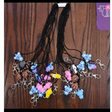 Kalung Masker BTS // Strap Masker // Kalung Masker Hijab BTS