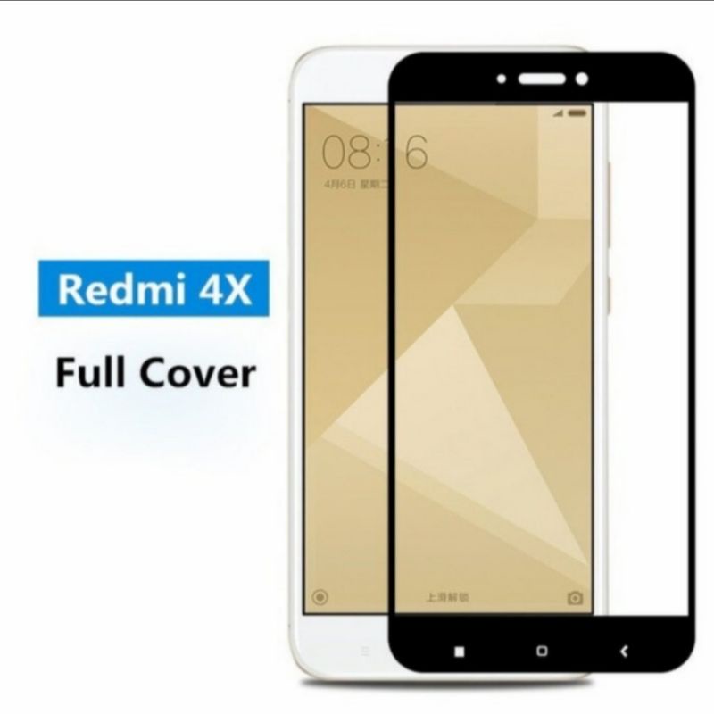 Xiaomi Redmi 4X tempered glass anti gores kaca full lcd