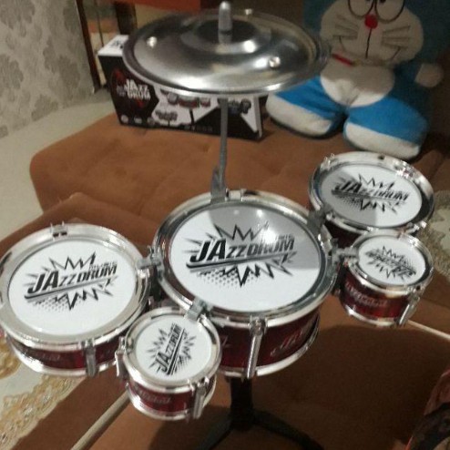 Mainan Anak Jazz Drum Mini Mainan Anak Alat Musik Drum - JAZZ DRUM - 5DRUM