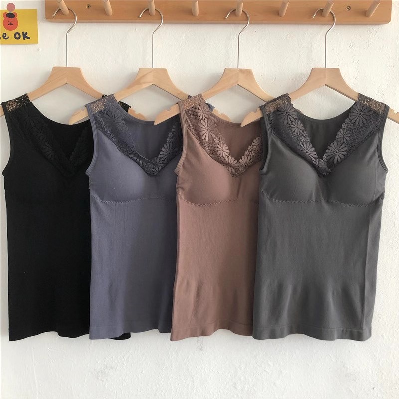 Tanktop Bra Wanita Kaos Dalam Wanita Dengan Cup Bra Atasan Wanita-1