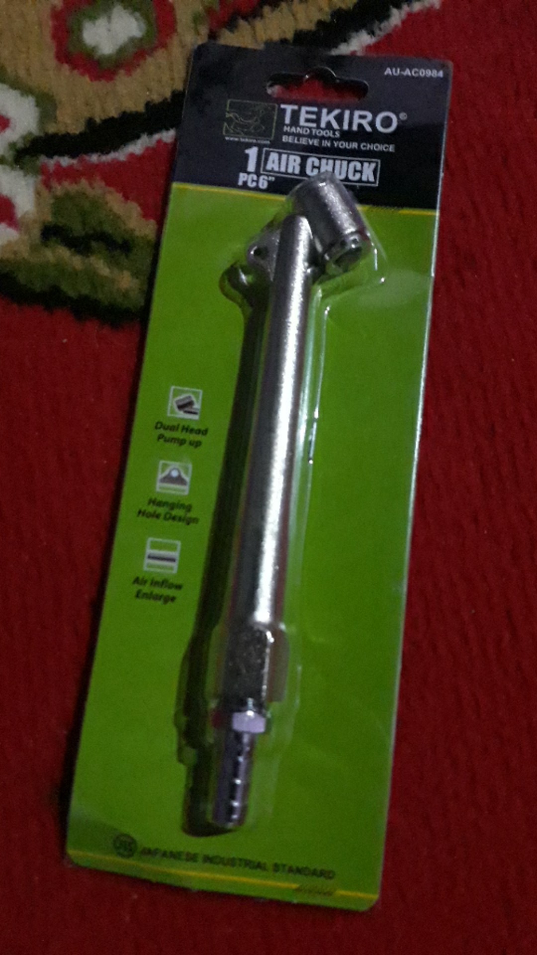 Air Chuck Tekiro 6 Inch Alat Isi Angin