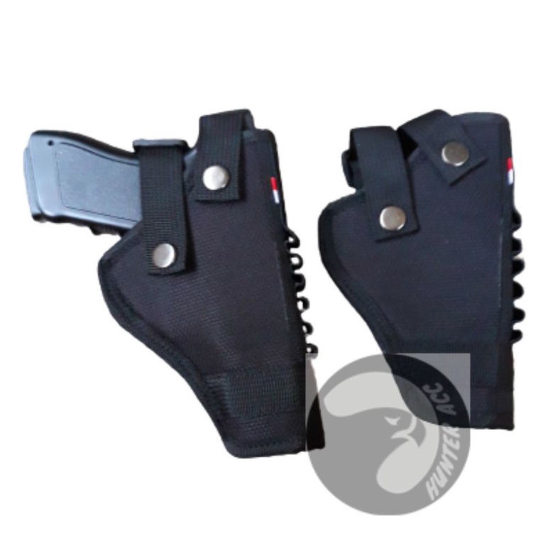 Sarung Pistol FN - Holster Tactical Hitam