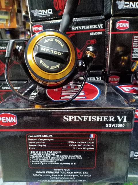 Reel penn spinfisher vi