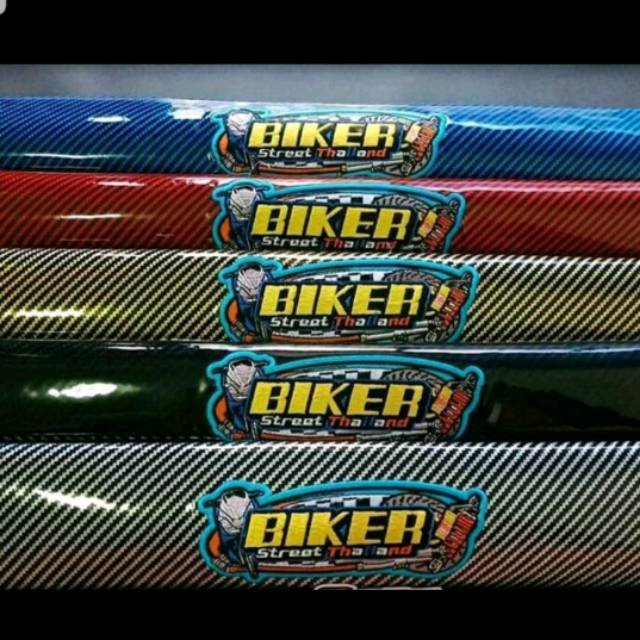 Kain kulit jok carbon biker kevlar thailand