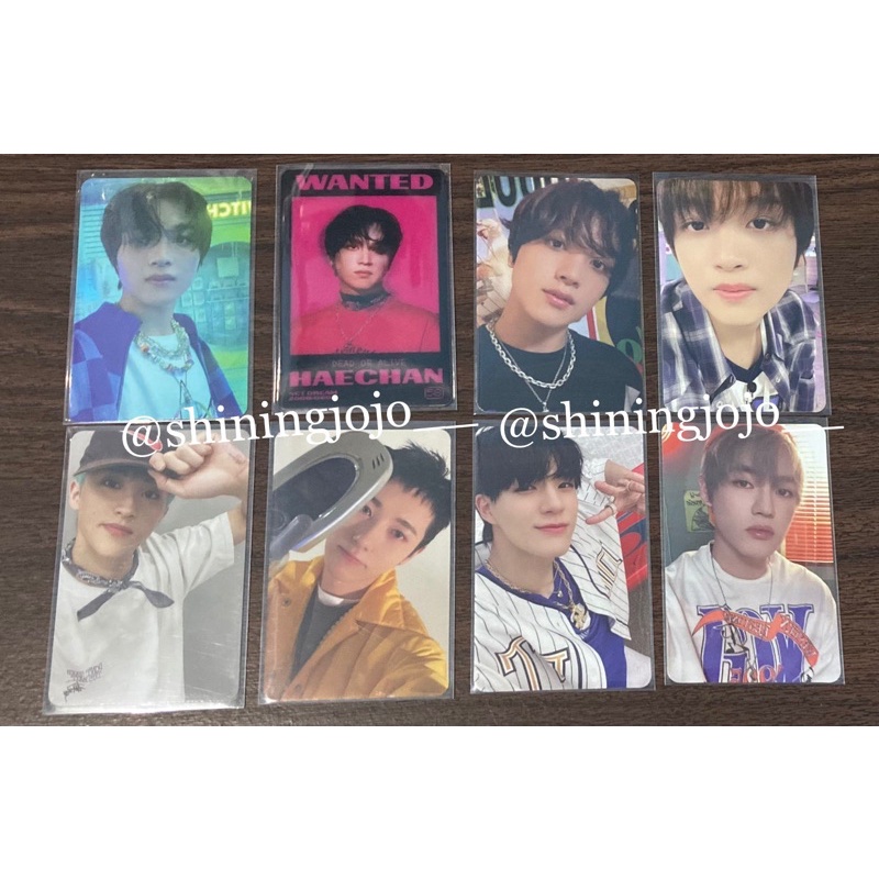 PC NCT DREAM Glitch Mode Beat Box Haechan digipack, lenti glitch vers, mixtape, trading card tc selc