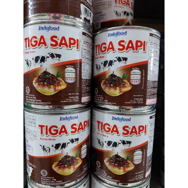 SUSU TIGA SAPI COKLAT 490GR