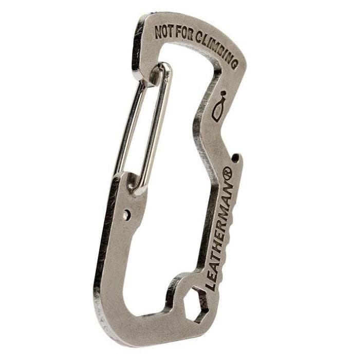 Carabiner Pembuka Botol Versatile EDC Stainless Steel Multifungsi