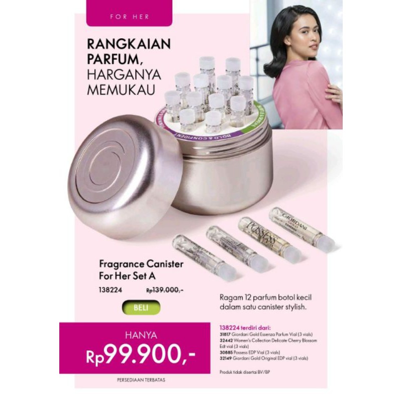 Fragrance Canister for Her