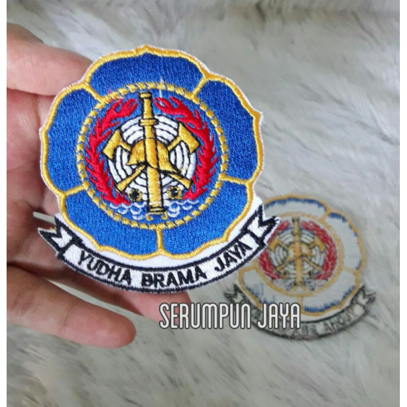 EMBLEM DAMKAR - EMBLEM DAMKAR BORDIR