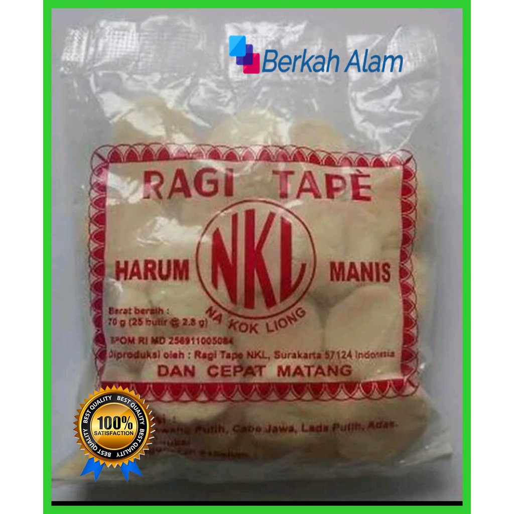 Ragi Tape NKL Terbaik Dan Pakan Semut Jepang