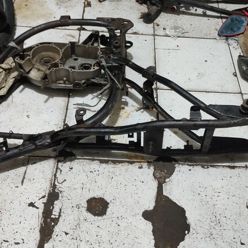 Dokumen rx king tahun 1999 komplit warna Ungu Plat BN