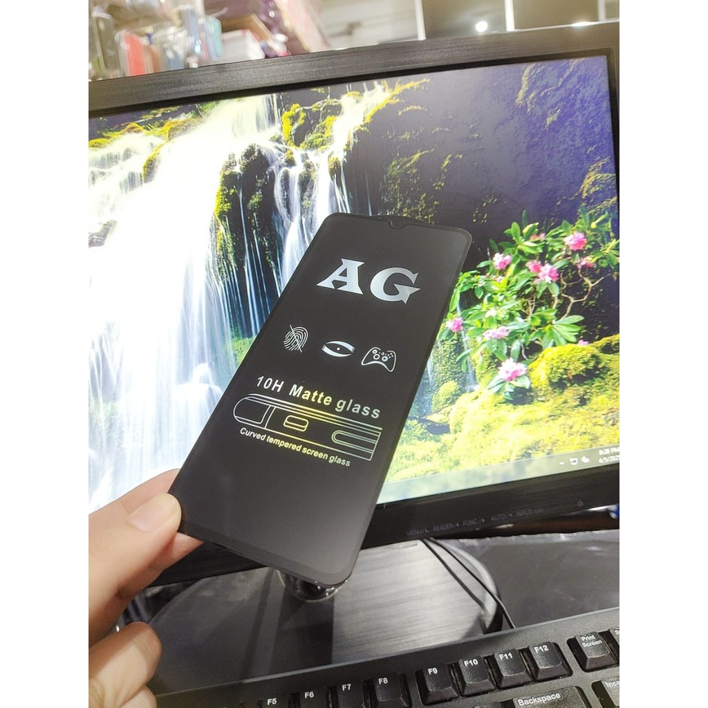 ANTI GLARE Infinix Smart 4 4C X653 6.6 inchi Tempered Glass Matte FULL LEM Anti Minyak