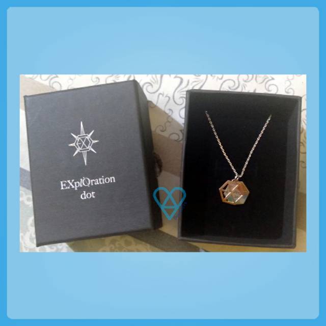 EXplOration Official Necklace Kalung Global Package EXO