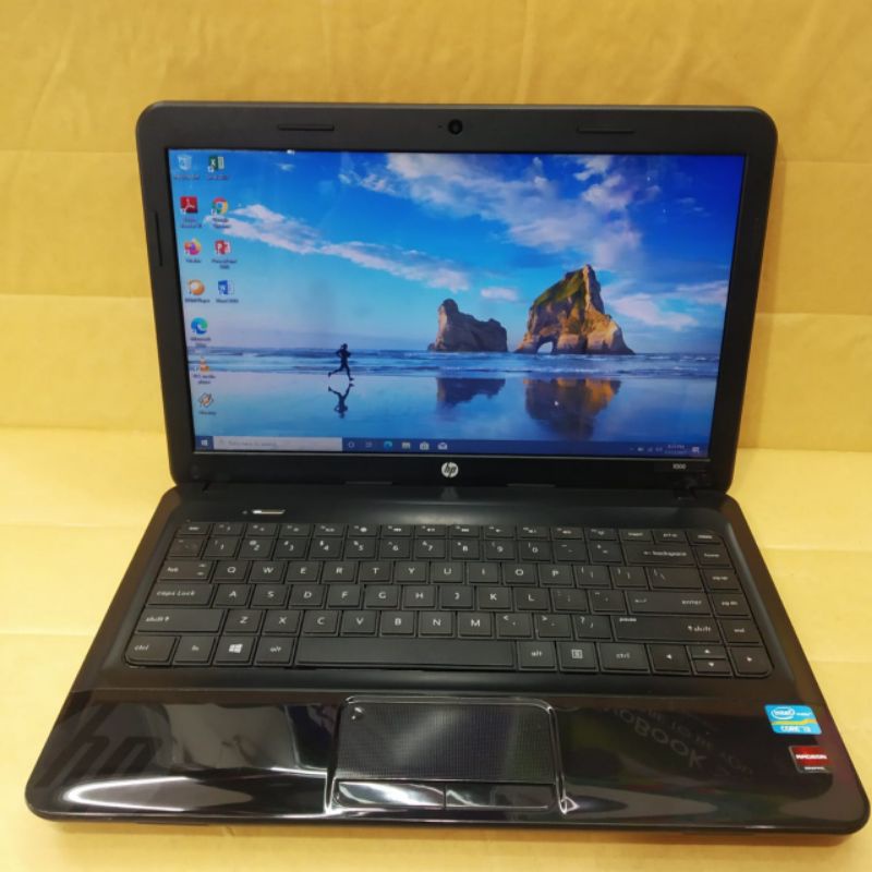 hp pavilion 1000 intel core i3 ram 4/500gb double vga semua normal termurah