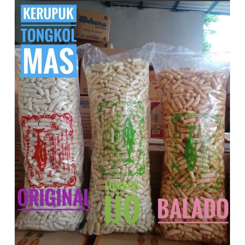 { KRUPUK } Krupuk Ikan Tongkol Kemasan 1 Kg