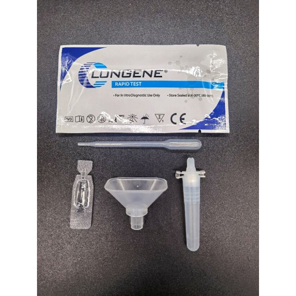 Antigen Saliva air liur merek Clungene, 1set