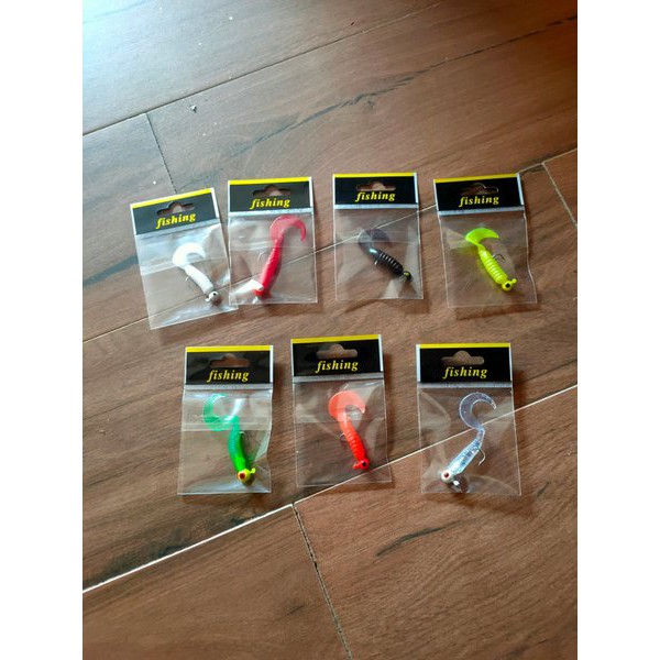 Spesial jig head dan soft lure casting dan kail jig head terbaik