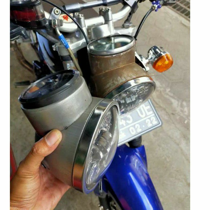 lampu daymaker 16 led import set batok yl dan spedo babon