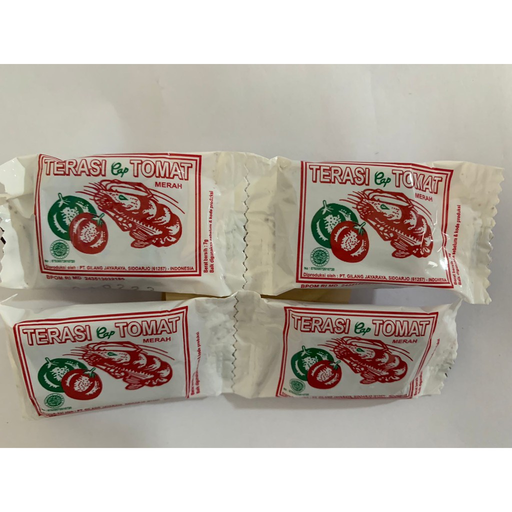 

Terasi Udang Cap Tomat 1 sachet [7gr/pcs] - 01