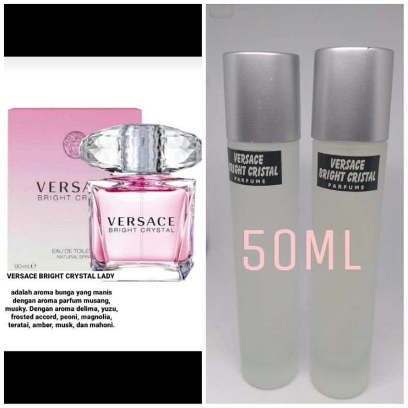 VERSACE BRIGHT CRISTAL 50 ML.PARFUM REFILL