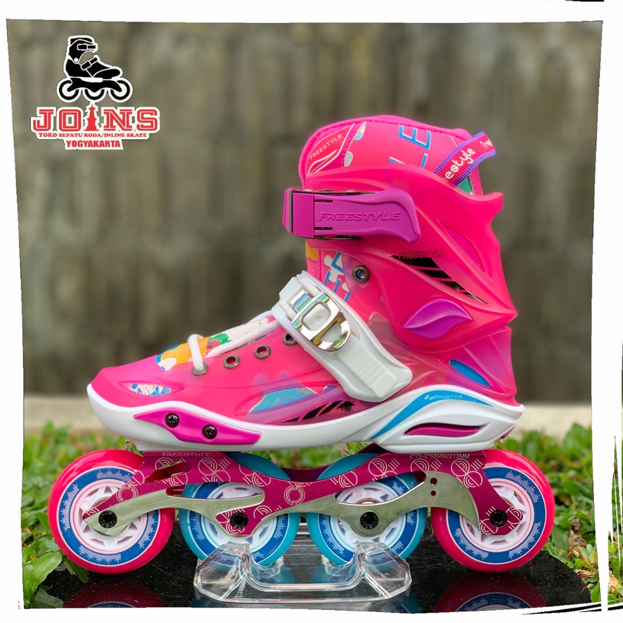 Sepatu Roda Anak Inline Skate Anak Freestyle N9 Pink