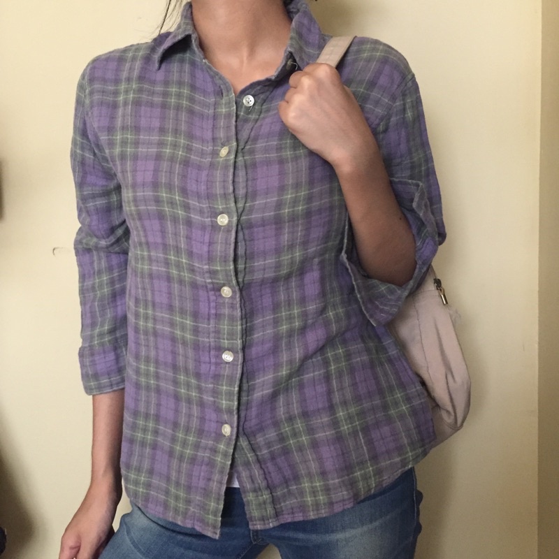 R top baju wanita, atasan wanita pakaian wanita, baju korea, baju vintage kemeja wanita, flanel wani