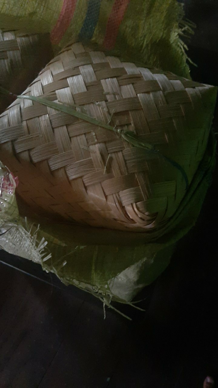 (harga Sepasang) Besek Bambu Ukuran 20x20x10cm