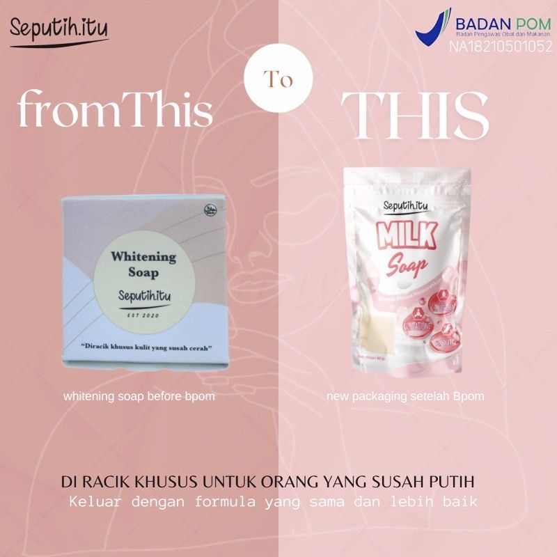 { AGEN RESMI } - WHITENING SOAP by Seputih / SABUN SEPUTIH