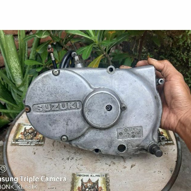 blok block mesin bak magnet suzuki gt100 ORIGINAL block mesin suzuki gt100 kalter suzuki gt100