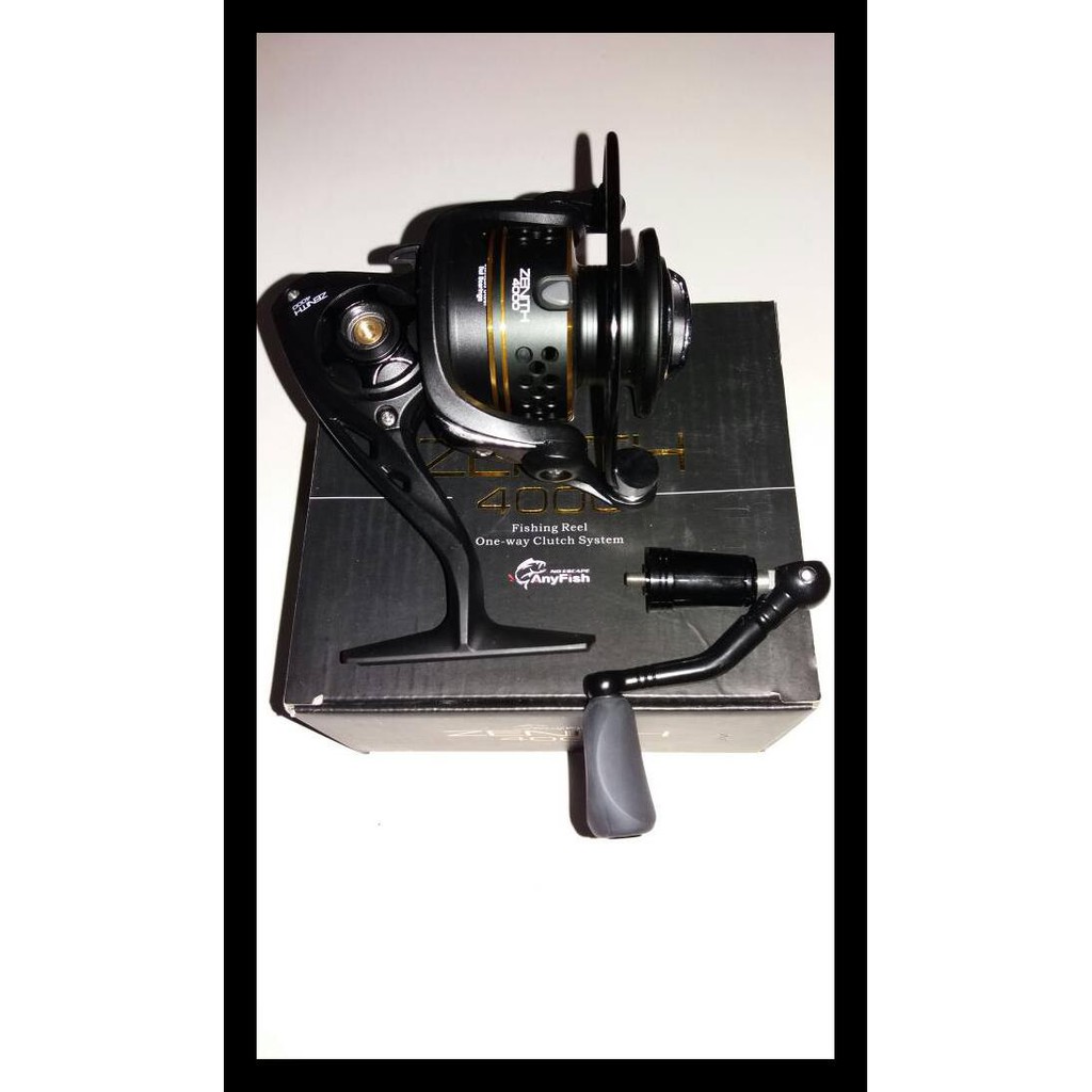 READY STOK REEL ANYFISH ZENITH 4000 POWER HANDLE ALAT PANCING MURAH MERIAH AL7