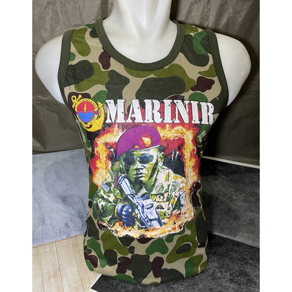 Singlet Loreng Marinir KKO - Singlet Loreng - Singlet Marinir