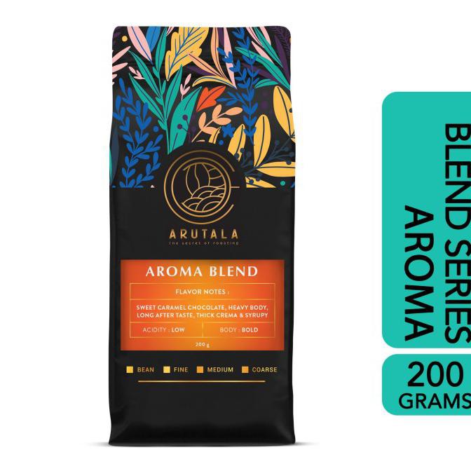 

Diskon ARUTALA Kopi Aroma Blend 200 gram - Biji Diskon