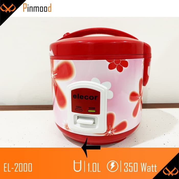 JGD- Elecor Rice Cooker EL-2000 1 Liter