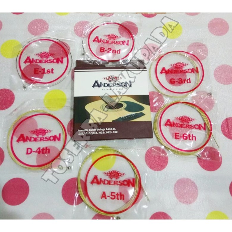 Senar Gitar Acoustic Akustik Strings ANDERSON