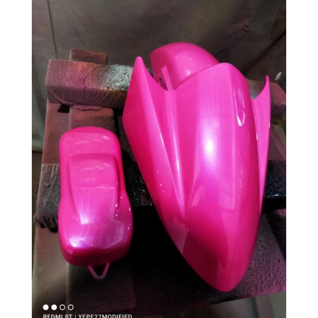Cat PINK MAGENTA Metalic NC VIVID VIOLET M111 Met -Cat Mobil Motor Sepeda