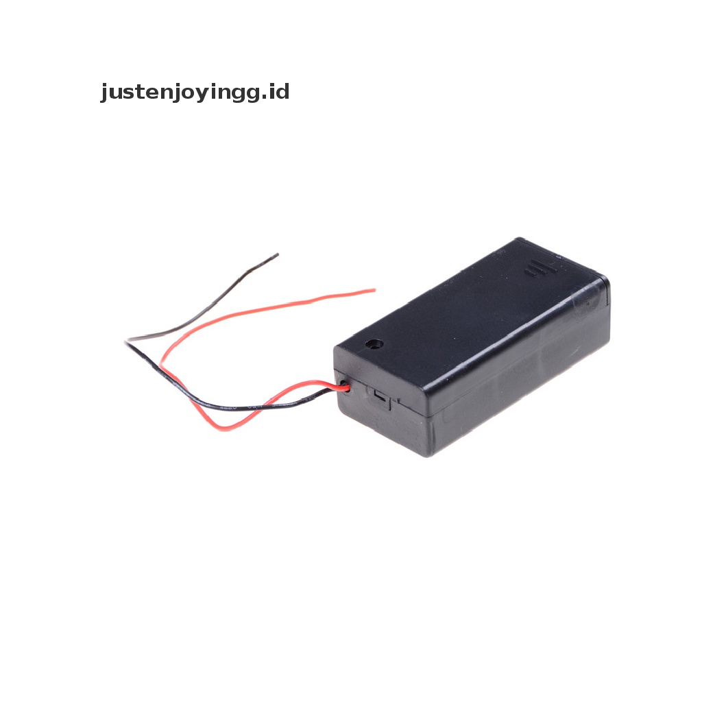 1 Pc Holder Baterai 9v Dengan Saklar ON OFF 9 volt Power Toggle