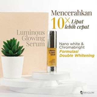 Ms Glow WhItening Gold Serum Luminous MsGlow Serum Lifting Mencerahkan Wajah White Cell DNA Serum | Acne Serum Jerawat Peeling Serum Ms Glow Original