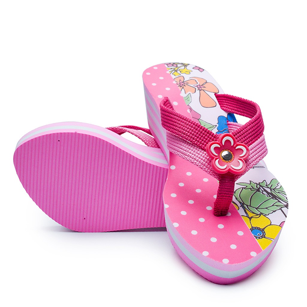 DNOIR Sandal Anak Perempuan TALI4 PINK