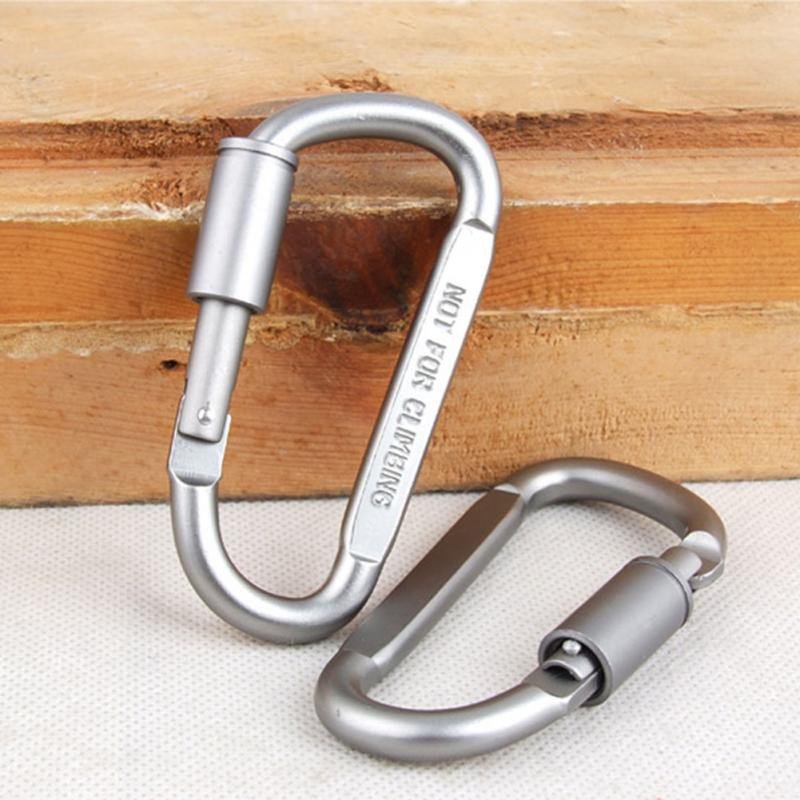 Carabiner Travel Survival Kit - Set of 6pcs - Karabiner Untuk Gantungan dan Kegiatan Outdoor