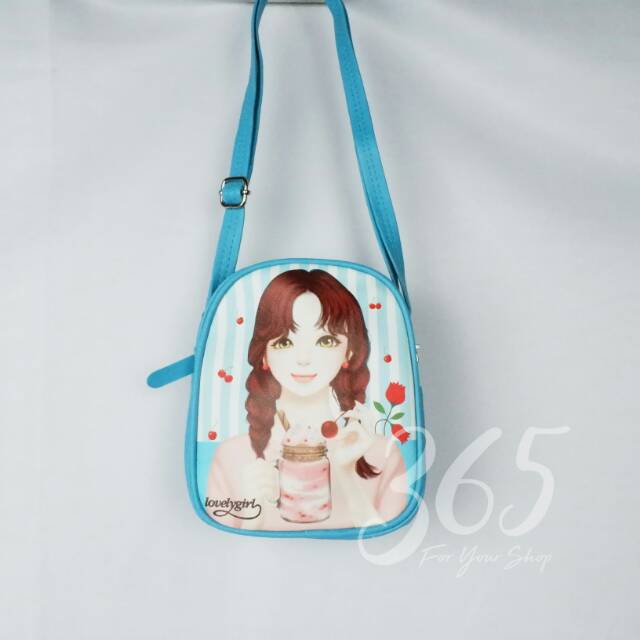 Sling Bag/Tas Selempang Anak/Tas Bahu/Dompet Anak/Tas Anak/Tote Bag Anak/Bag selempang 3029