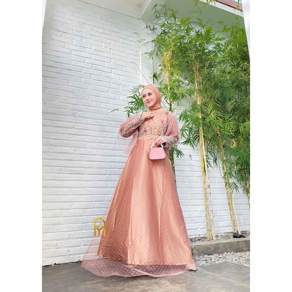 ASMARA GOWN GAMIS PESTA MODERN GAMIS PERNIKAHAN SERAGAM PERNIKAHAN