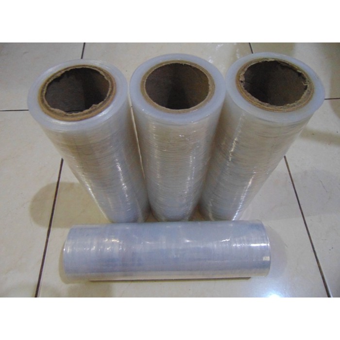 Stretch Film Plastik Wrapping 17mic 25cm X 150m