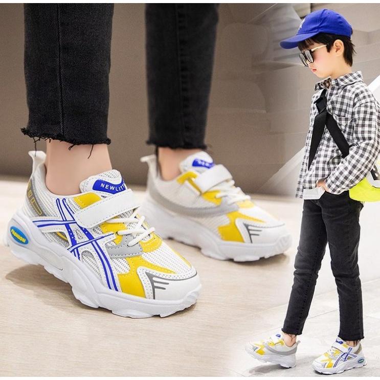 Sepatu ASILA Sneakers Kids Shoes Non LED Sepatu Anak Size 26-37 Usia 3-9 Tahun